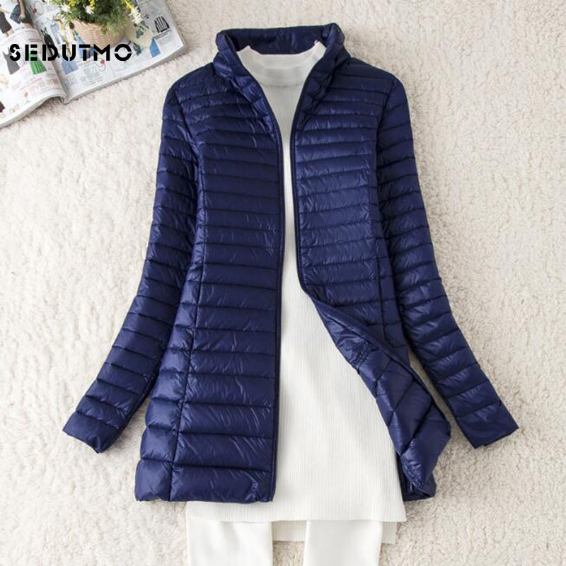 Puffer Jacket Women Down - SEDUTMO piumini invernali lunghi da donna