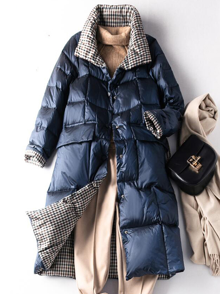 Puffer Jacket Women Down - SEDUTMO Piumini lunghi invernali da donna