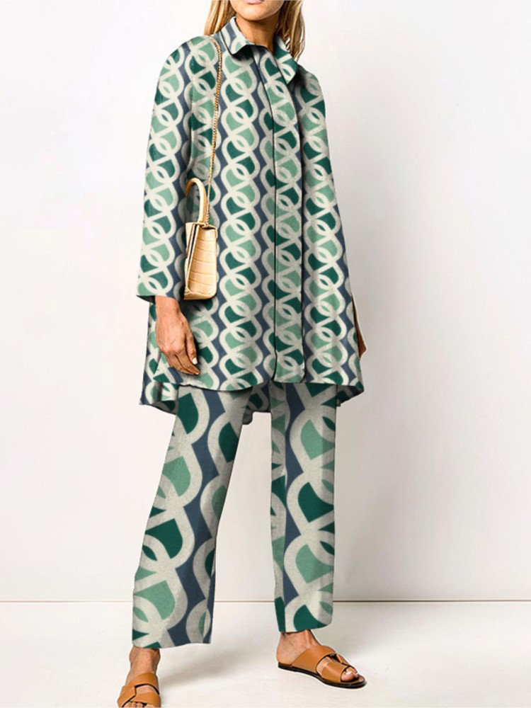 Winter Clothing Vintage - Autunno Nuovo Allentato Vintage Stampato Pant