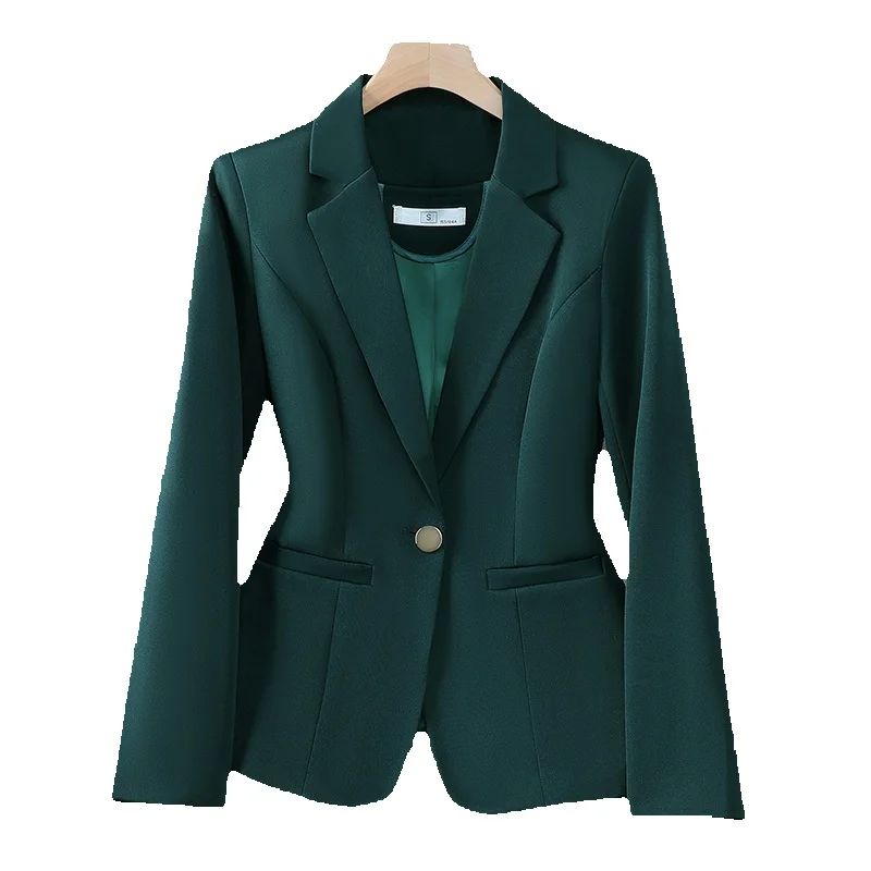 Winter Clothing Work - Cappotto da donna blazer a maniche