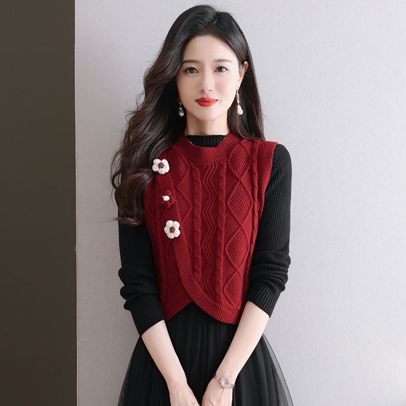 Winter Clothing Work - Gilet in maglia da donna Abbigliamento