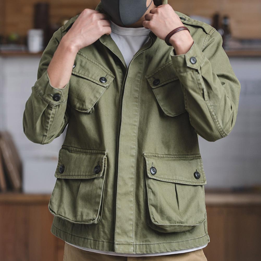 Winter Clothing Work - Giacca da Lavoro con Tasche Multiple,