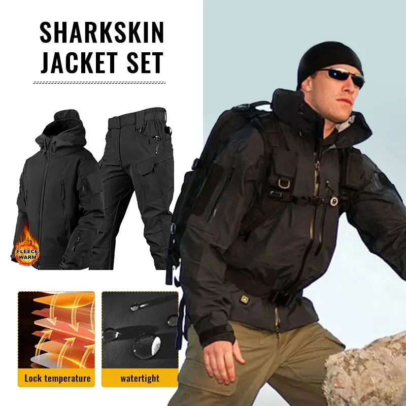 Winter Clothing Work - Uomo addensare Soft Shell lavoro invernale