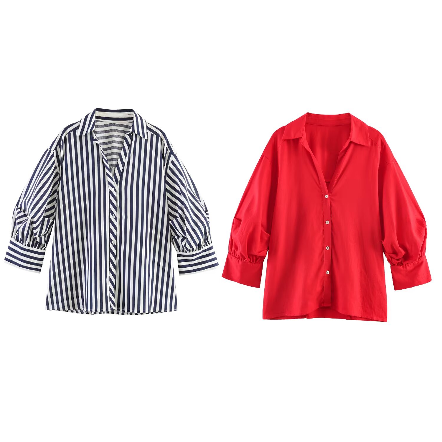 Winter Clothing Vintage - Willshela Camicetta da donna alla moda