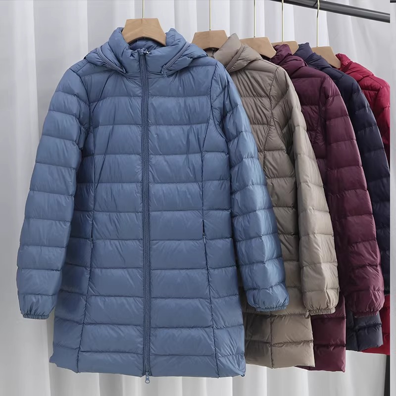 Puffer Jacket Women Down - Piumino Leggero da Donna, Giacca Lunga