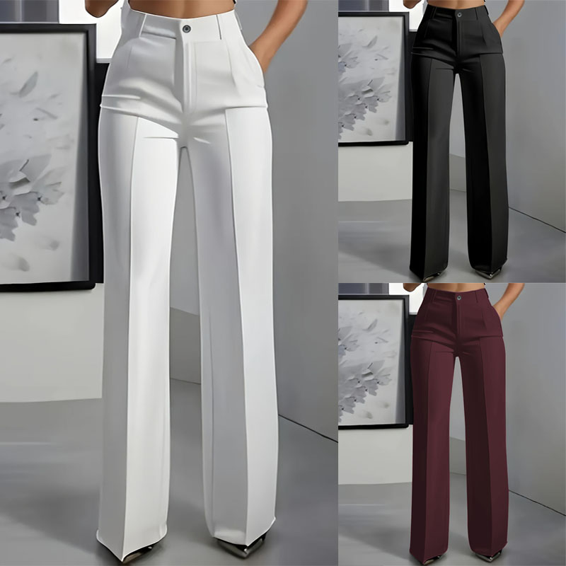 Winter Wear Clothes - Pantaloni da donna semplici a vita