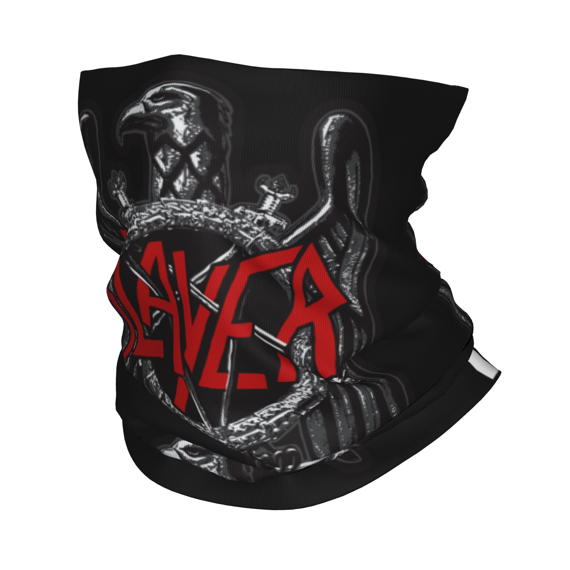 Wool Balaclava Knit - Bandana Personalizzata con Logo Slayers, Protezione
