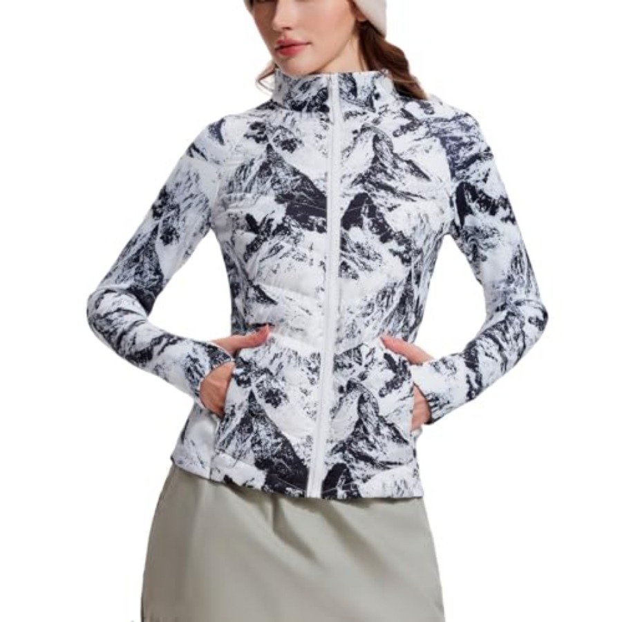 Puffer Jacket Women Down - AFZ Giacca Piumino Leggera da Donna