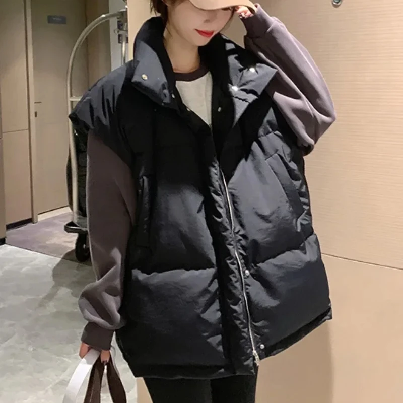 Winter Clothing Work - Gilet da Donna Monocolore con Cerniera,