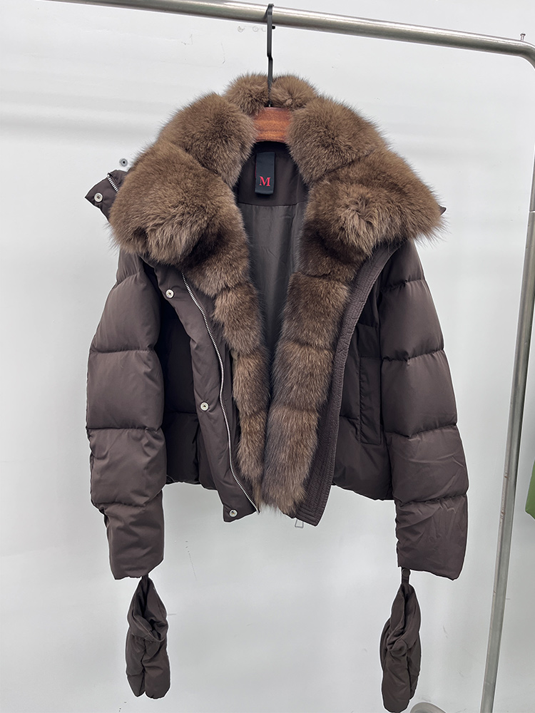 Puffer Jacket Women Down - 2025 moda inverno donna caldo vera