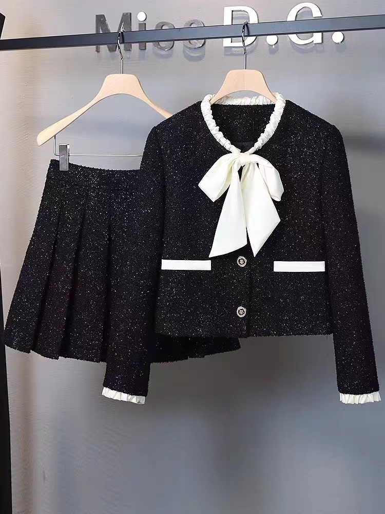 Winter Clothing Vintage - Donna elegante Chic Y2K vestito giacca