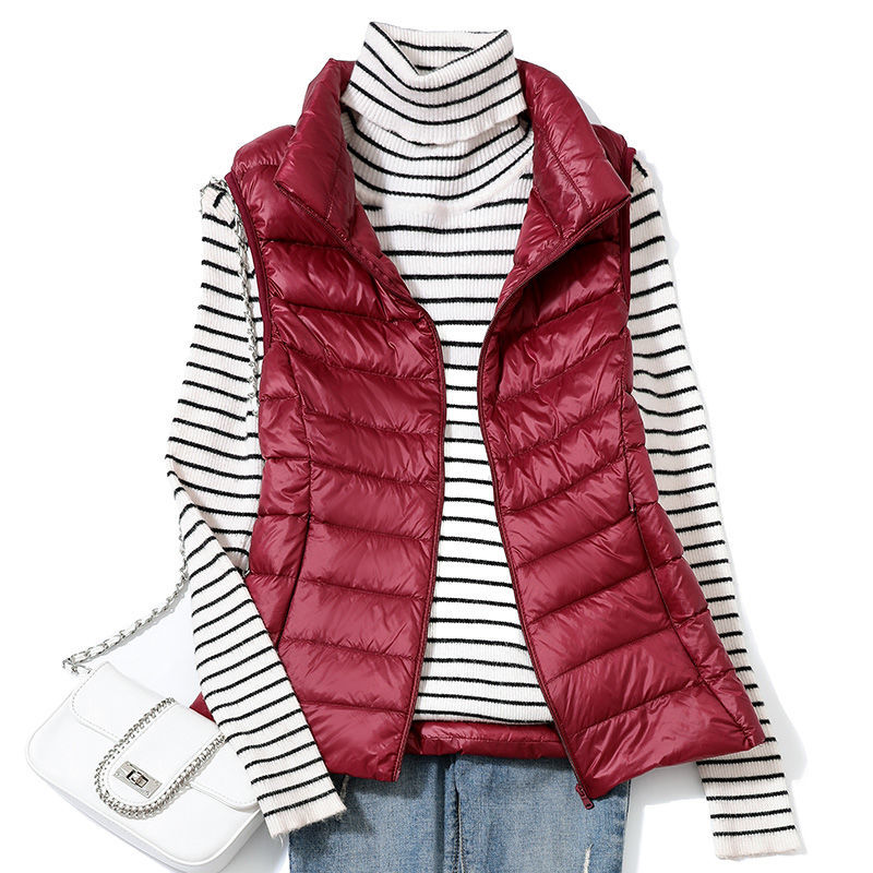 Puffer Jacket Women Down - 0-10 ℃ Gilet invernale da donna