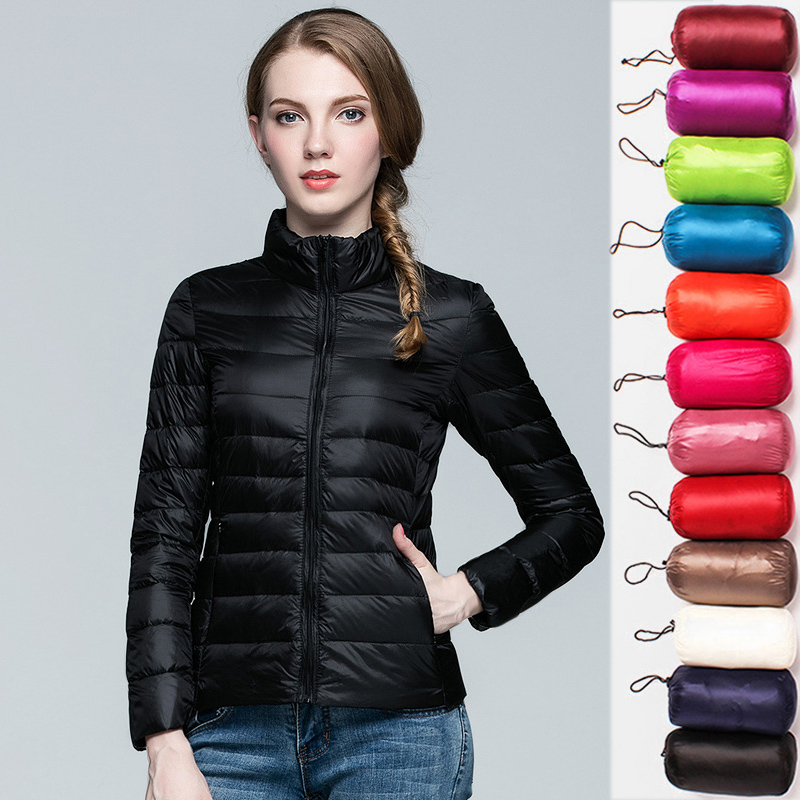 Puffer Jacket Women Down - Piumino corto da donna 2025 New