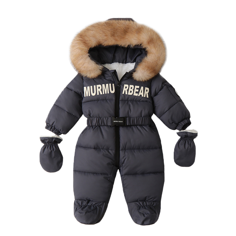 Winter Clothing Newborn - Tuta invernale neonato addensare vestiti per