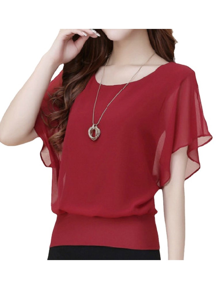 Winter Clothing Girls - Nuova camicia estiva in chiffon moda