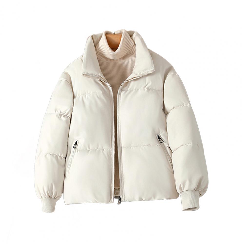 Puffer Jacket Women Down - Giacca Imbottita in Poliestere da Donna,