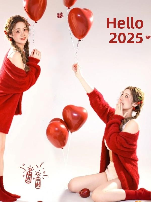 Winter Clothing Girls - Nuovo Maglione Rosso Autunno Inverno per