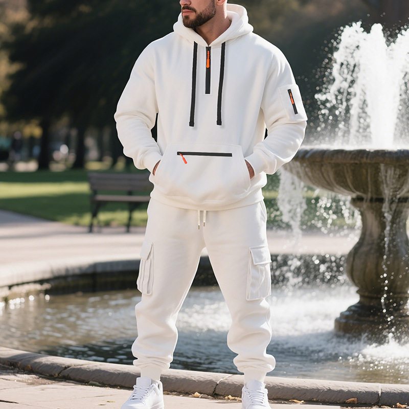 Winter Clothing Work - Tuta sportiva da uomo stile autunno