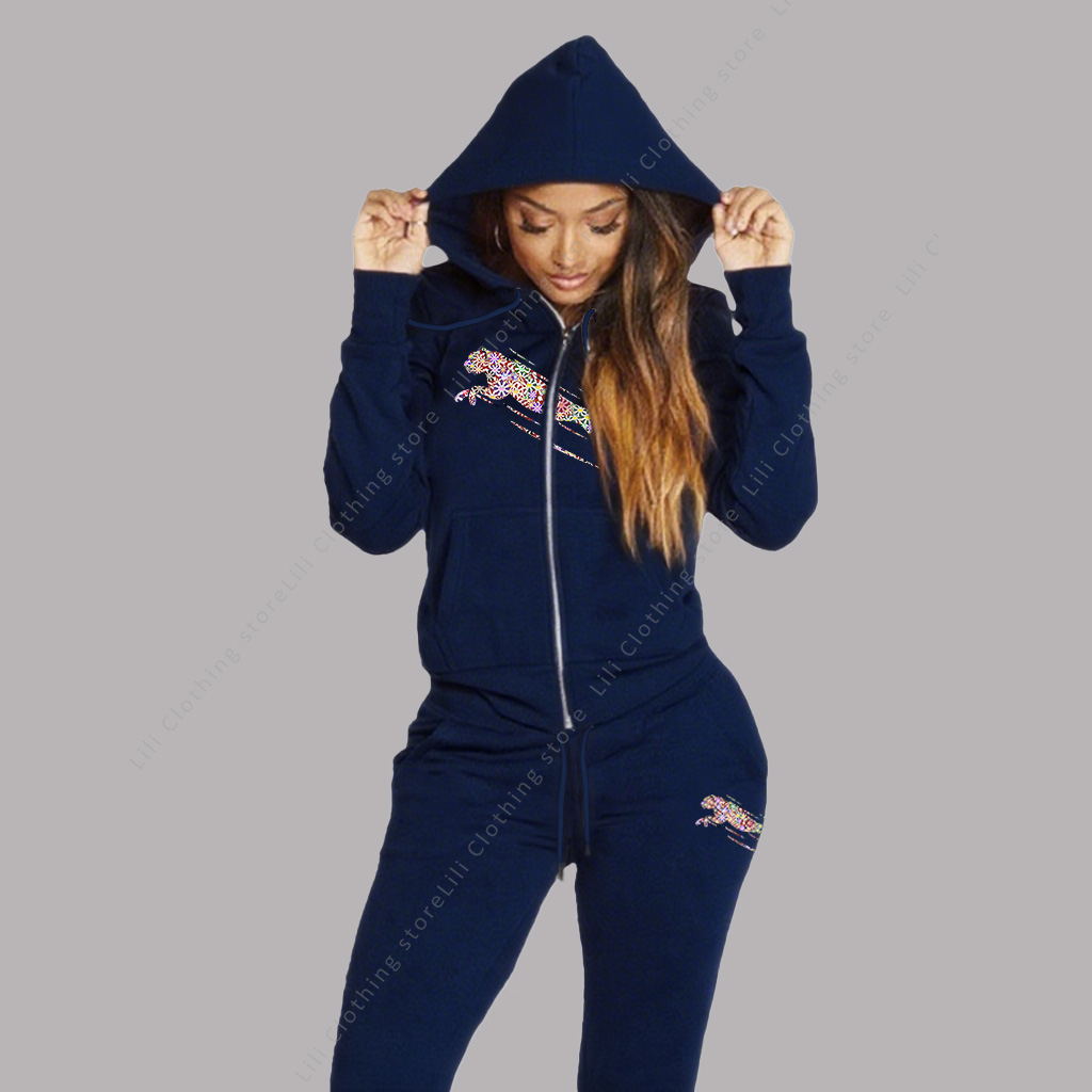 Winter Wear Clothes - Tuta da donna Felpe con cappuccio