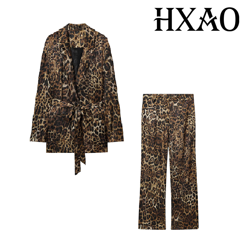 HXAO Set di pantaloni leoparda - Winter Clothing Vintage recensione e prezzo
