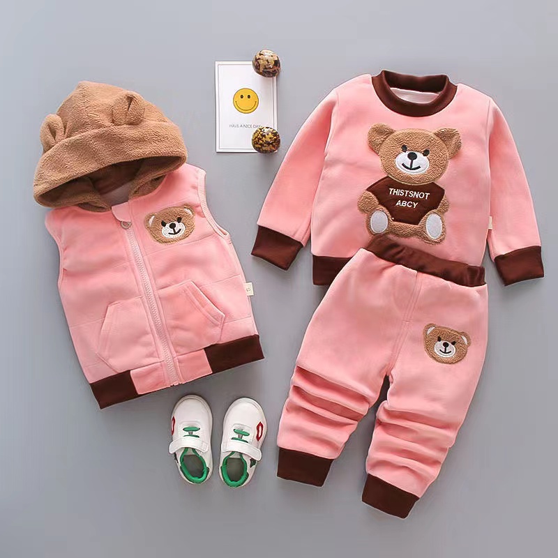 3Pcs vestiti neonato vestiti p - Winter Clothing Newborn recensione e prezzo