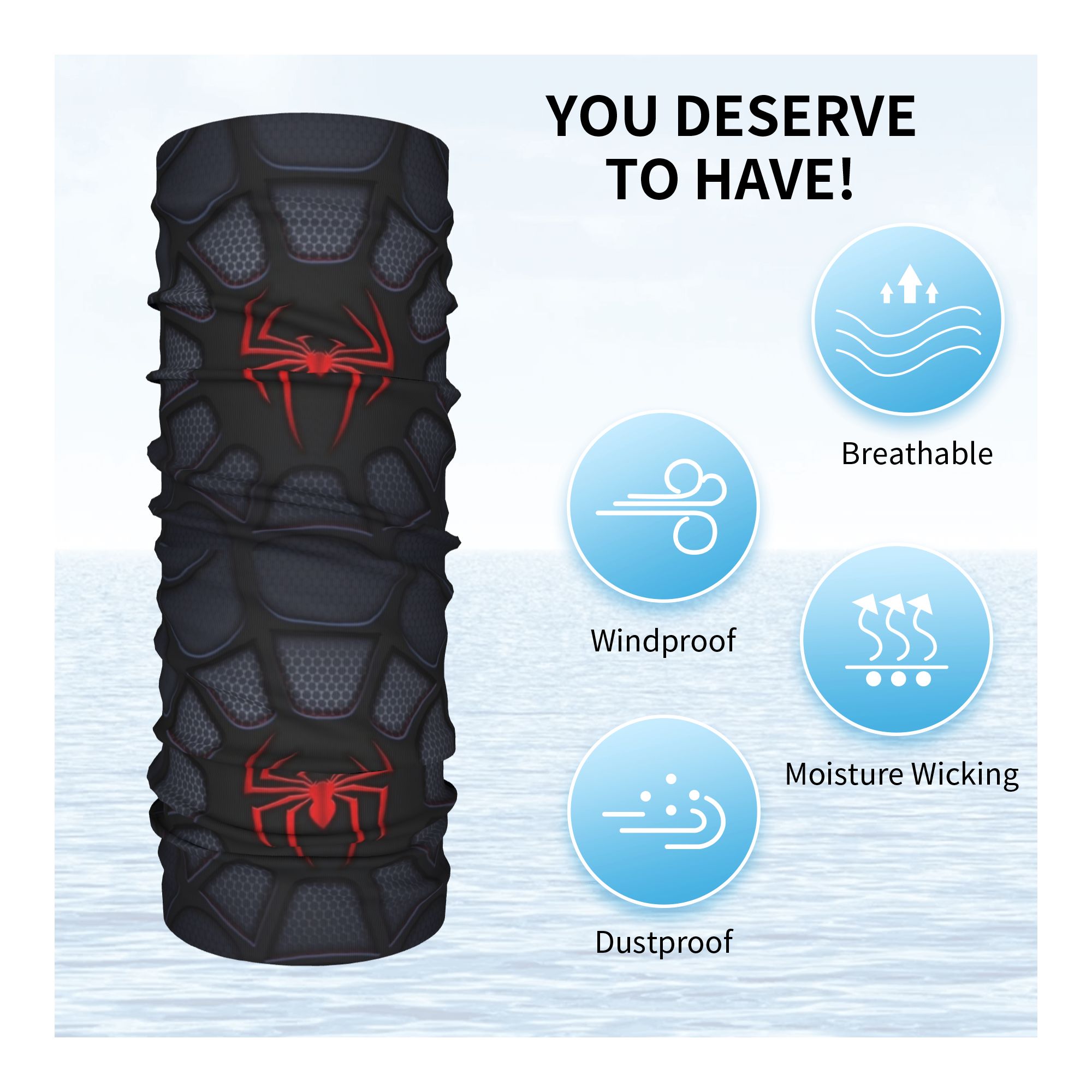 Spider Winter Fascia Scaldacol - Neck Gaiter Fleece recensione e prezzo