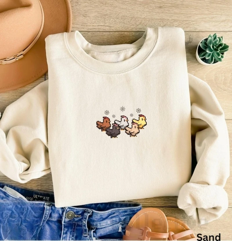 Felpa natalizia Pollo Stardew  - Winter Clothing Stardew Valley recensione e prezzo