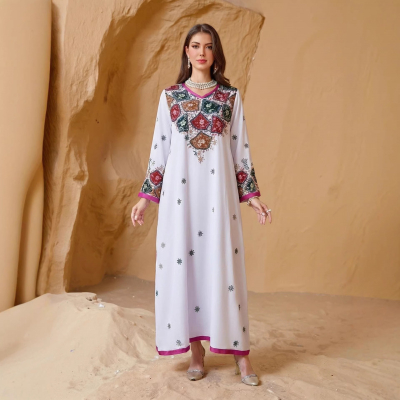 Ad251116 Nuovo Abito Lungo Ric - Winter Clothing Dubai recensione e prezzo