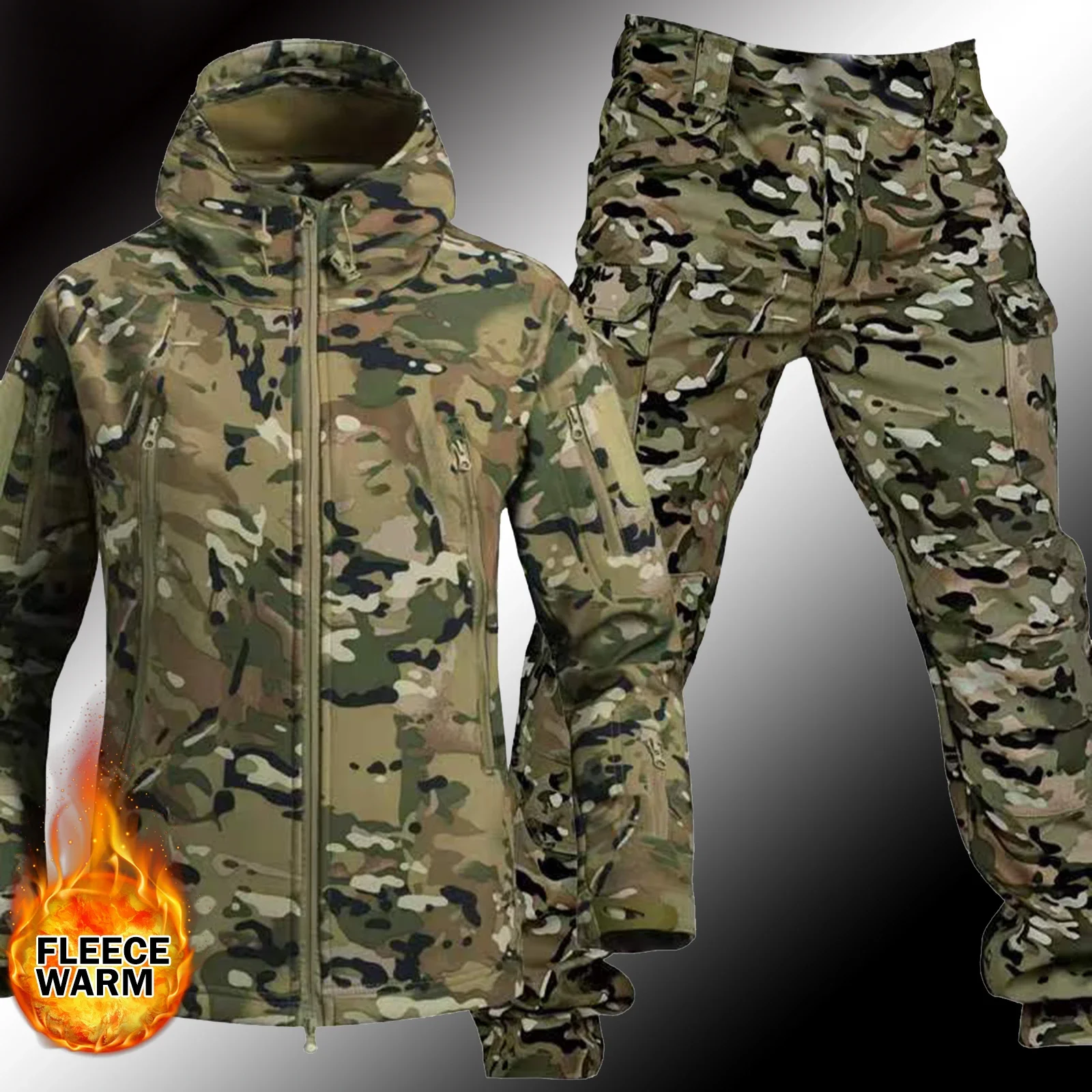 Uomo addensare Soft Shell lavo - Winter Clothing Work recensione e prezzo