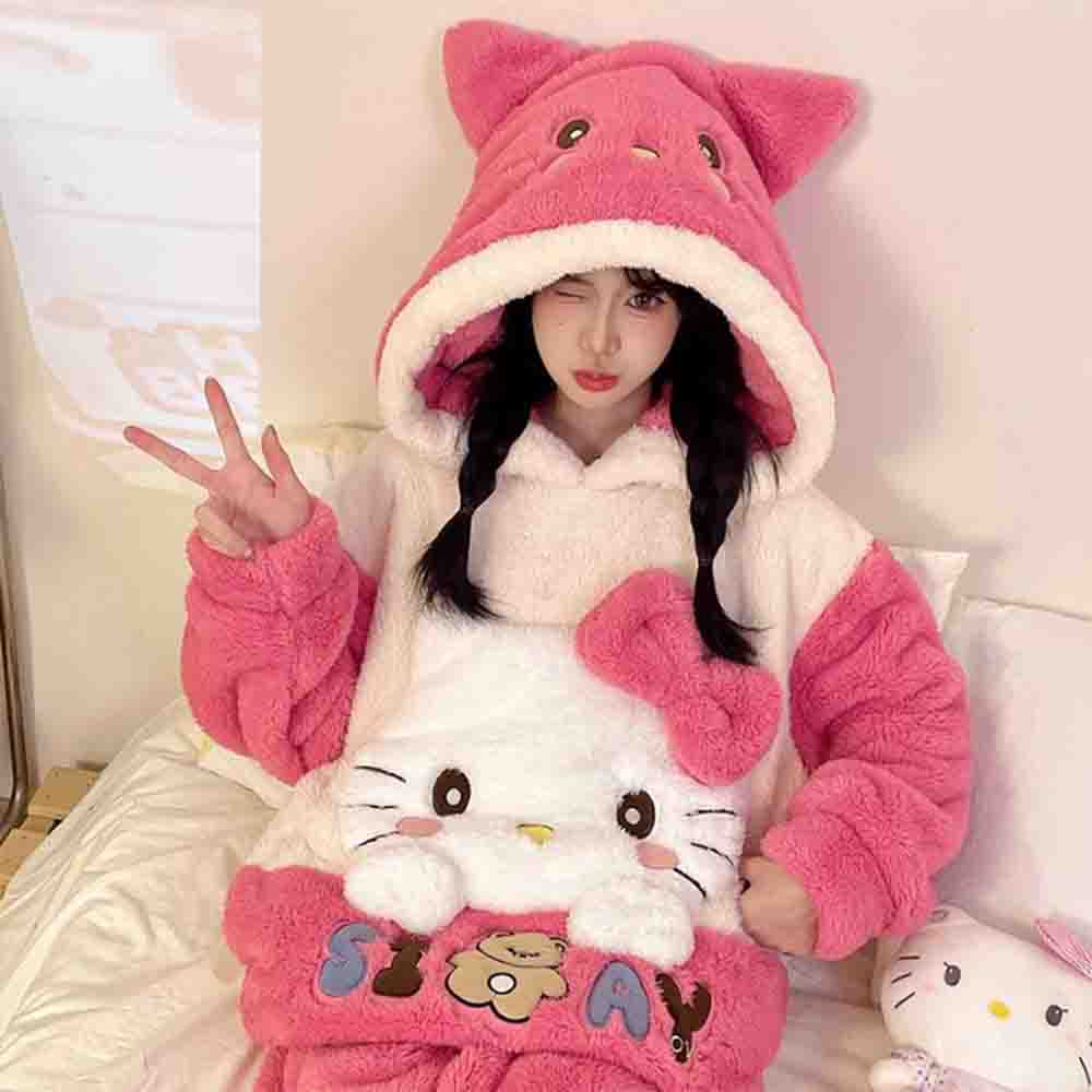 Pigiama da Donna Hello Kitties - Winter Clothing Girls recensione e prezzo