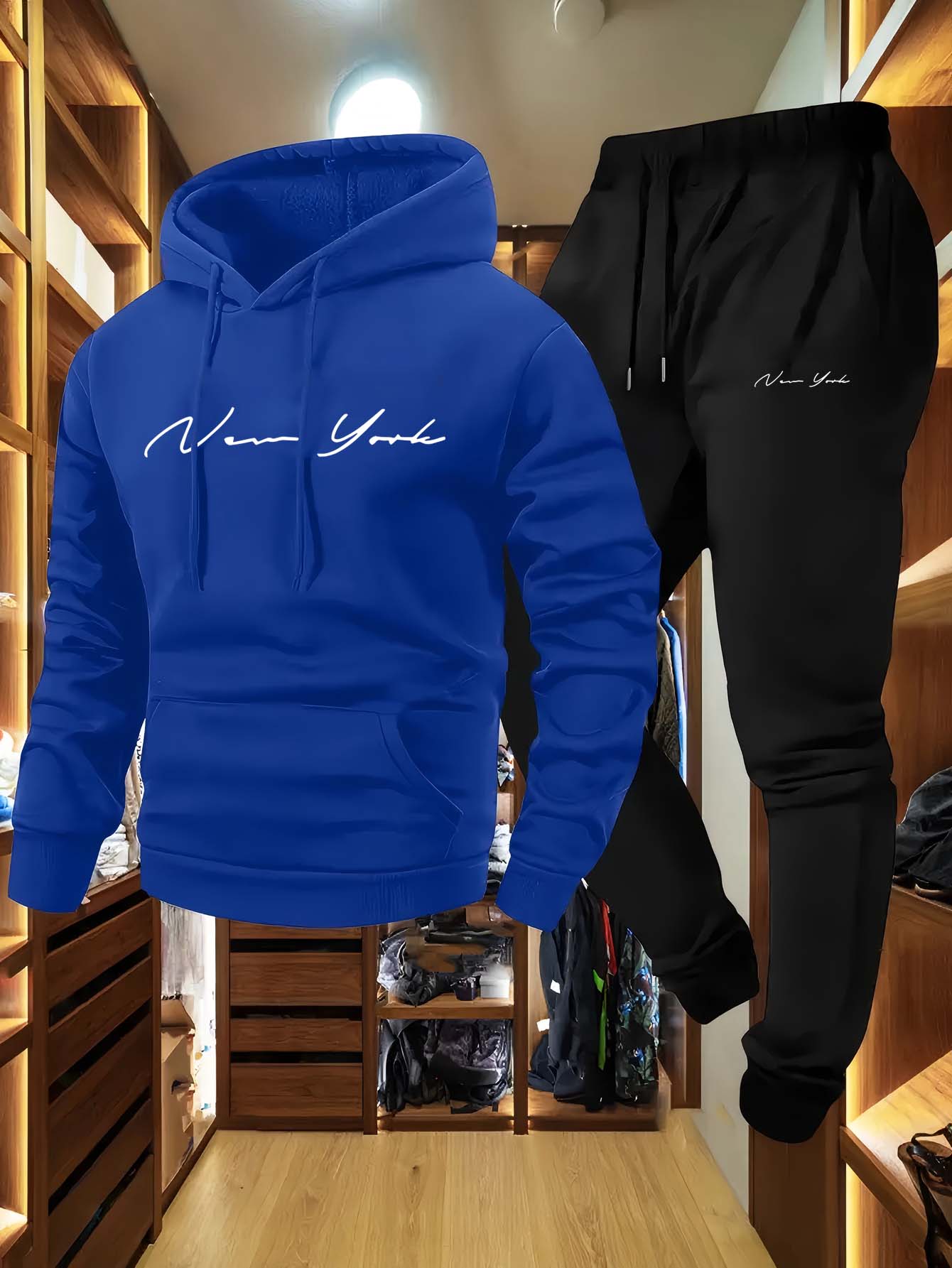 Completo da Uomo a Tema New Yo - Winter Wear Clothes recensione e prezzo