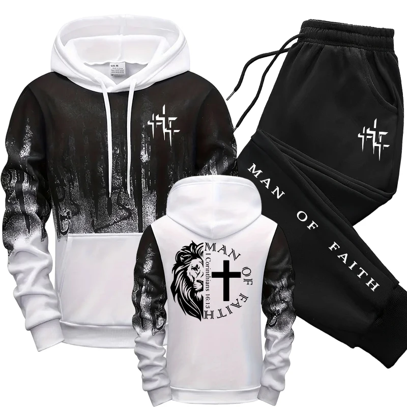 Completo da Uomo con Motivo 'M - Winter Clothing Hoodie recensione e prezzo
