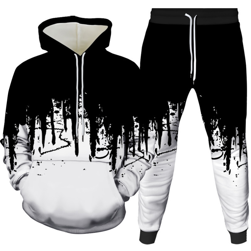 Pittura a inchiostro 3D Stampa - Winter Clothing Hoodie recensione e prezzo