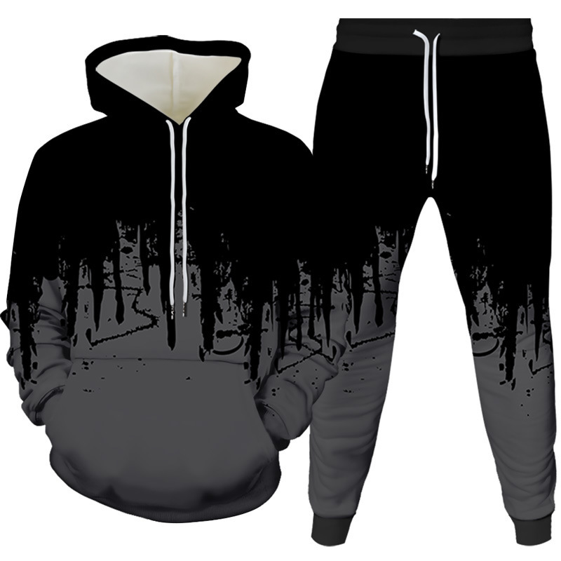 Pittura a inchiostro 3D Stampa - Winter Clothing Hoodie recensione e prezzo