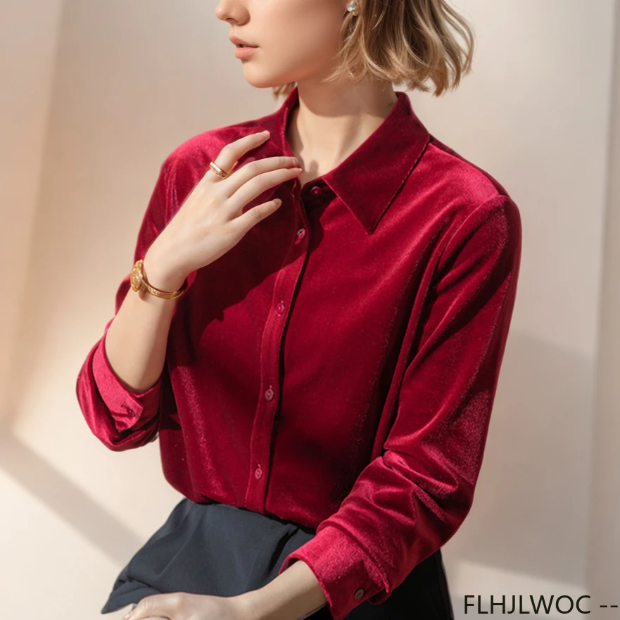 Camicetta top in velluto rosso - Winter Clothing Vintage recensione e prezzo