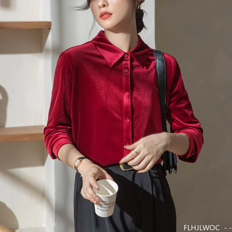 Camicetta top in velluto rosso - Winter Clothing Vintage recensione e prezzo